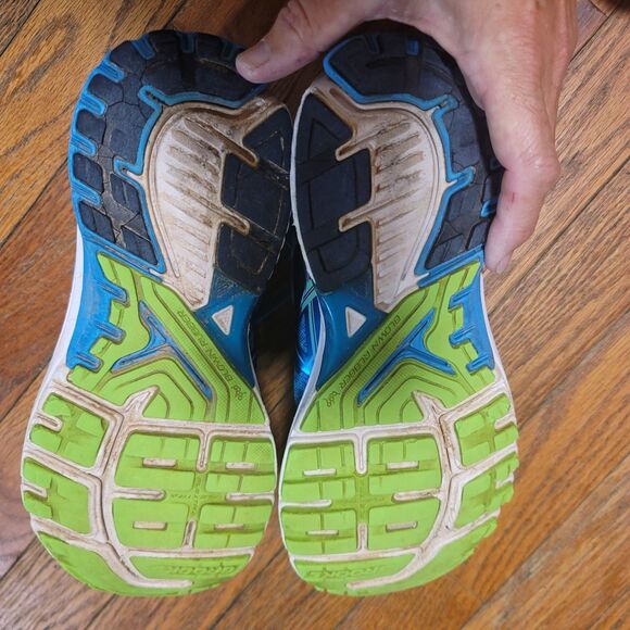 Brooks Ravenna 7 Blue Green Running Shoe Womens Size 7 - Picture 8 of 10